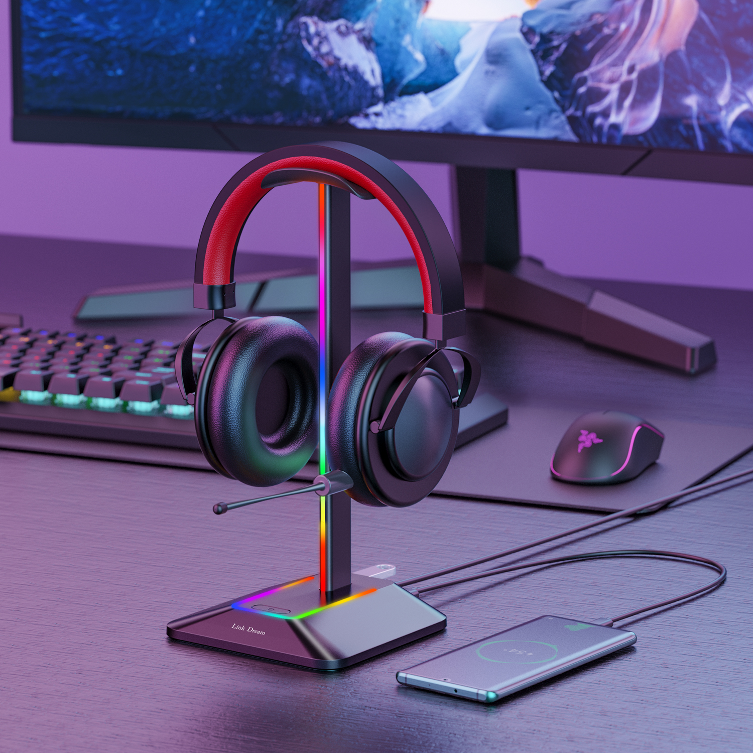 New Bee Z8 RGB Headphones Stan - Gaming Headset Rgb บทวิจารณ์และราคา