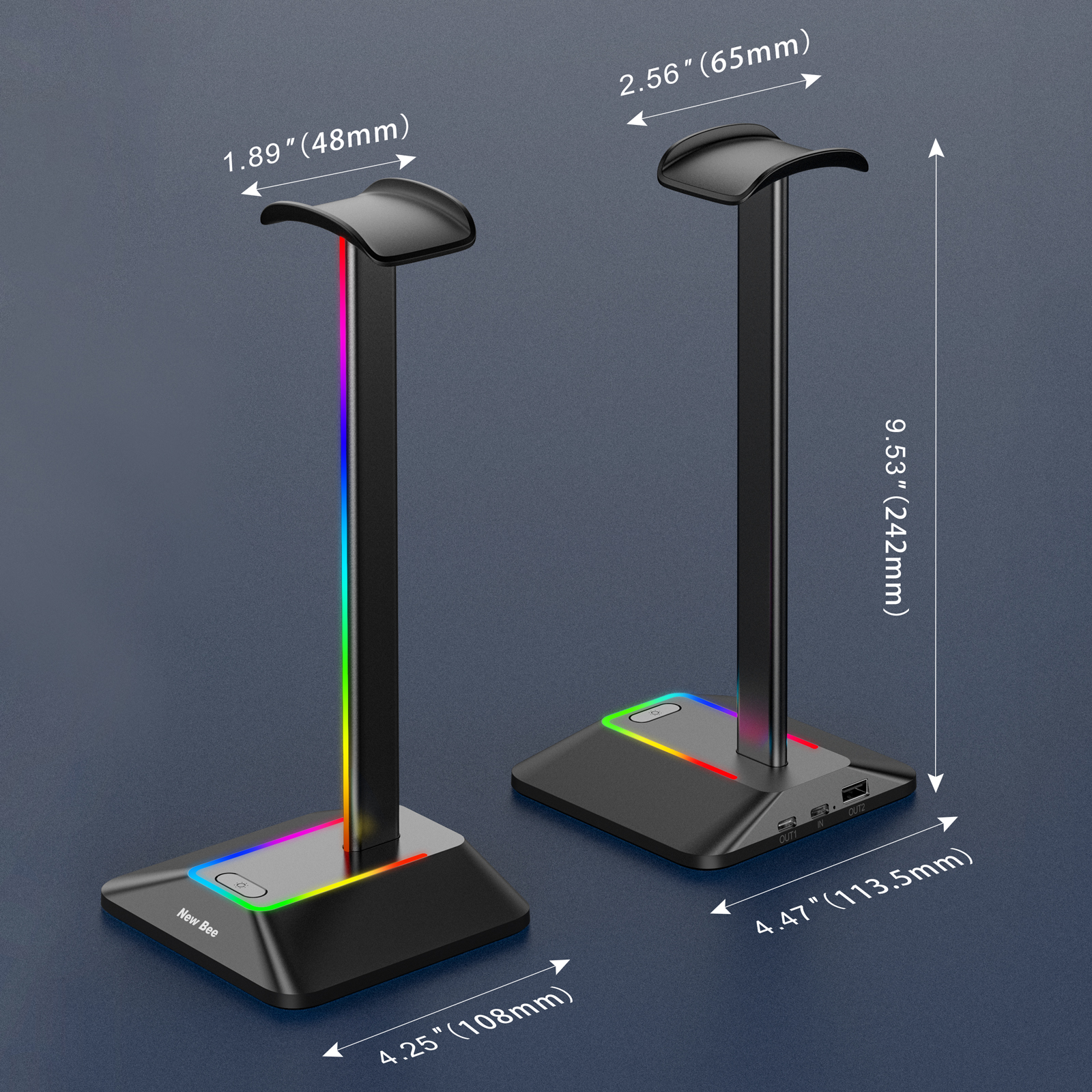 New Bee Z8 RGB Headphones Stan - Gaming Headset Rgb บทวิจารณ์และราคา