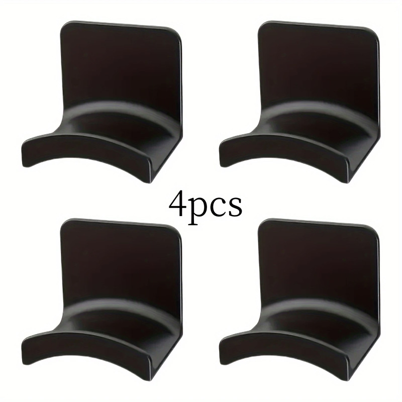 4Pcs Black Adhesive Headphone  - Headphone Stand Desk บทวิจารณ์และราคา