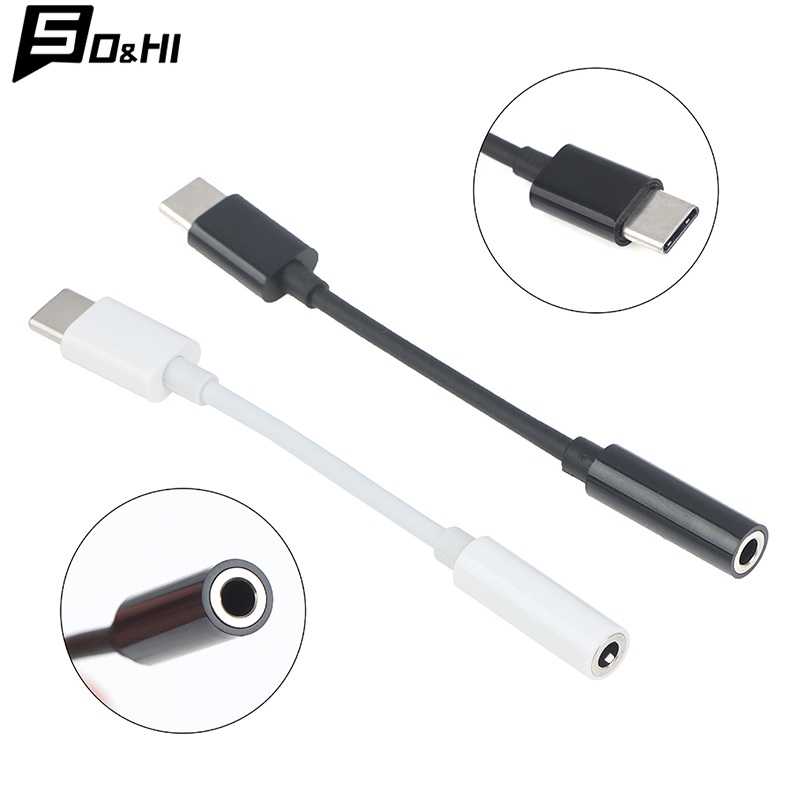 Type-C to 3.5mm AUX Jack Earph - Earphone Splitter Jack บทวิจารณ์และราคา