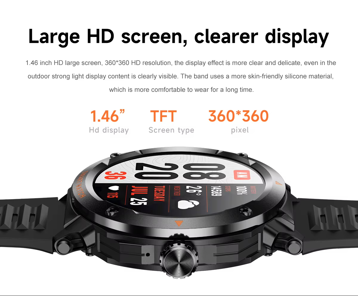 NFC Smart Watch Wireless Earph - Earbuds Charging Case บทวิจารณ์และราคา