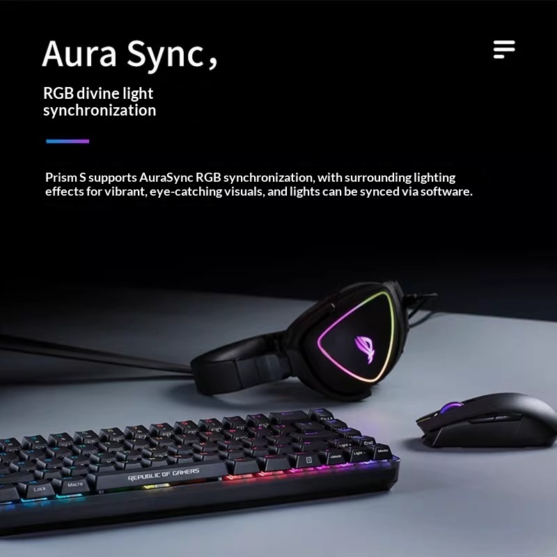ROG Prism Lightweight Over-Ear - Gaming Headset Rgb บทวิจารณ์และราคา