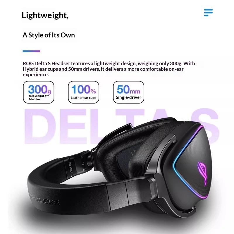 ROG Prism Lightweight Over-Ear - Gaming Headset Rgb บทวิจารณ์และราคา
