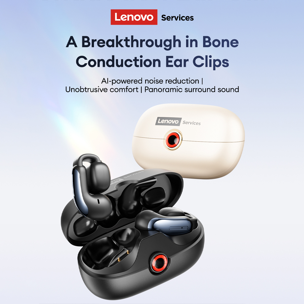 Lenovo LES-108 Bone Conduction - Earbuds Charging Case บทวิจารณ์และราคา