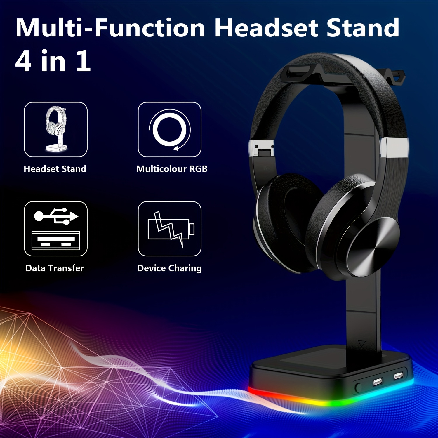 Gaming Headset Stand Adjustabl - Gaming Headset Rgb บทวิจารณ์และราคา