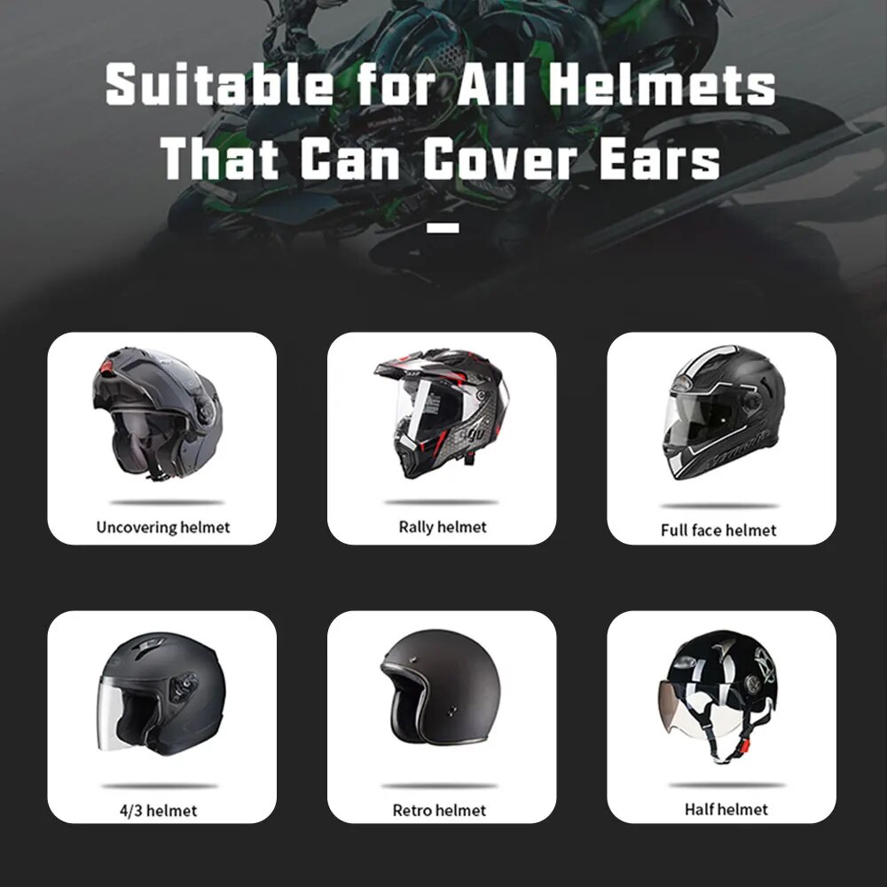 Kihous Single Ear Motorcycle H - Bluetooth Headset On Ear บทวิจารณ์และราคา