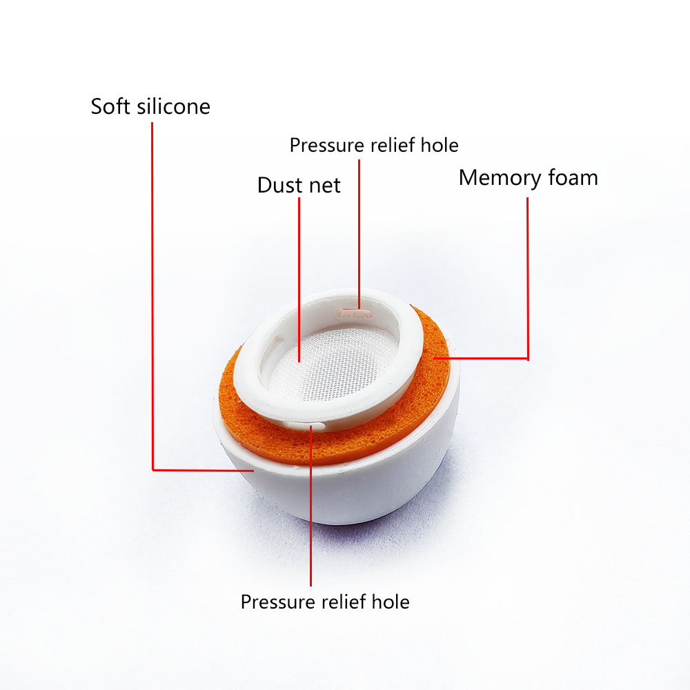 Memory Foam Ear Tips For AirPo - Earphone Foam Tip บทวิจารณ์และราคา