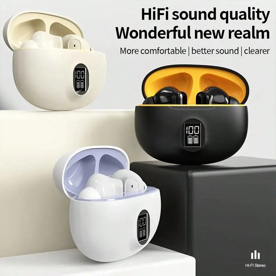 Wireless Earphones, Bluetooth  - Earbuds Charging Case บทวิจารณ์และราคา