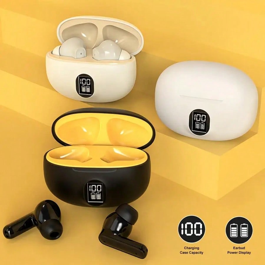Wireless Earphones, Bluetooth  - Earbuds Charging Case บทวิจารณ์และราคา