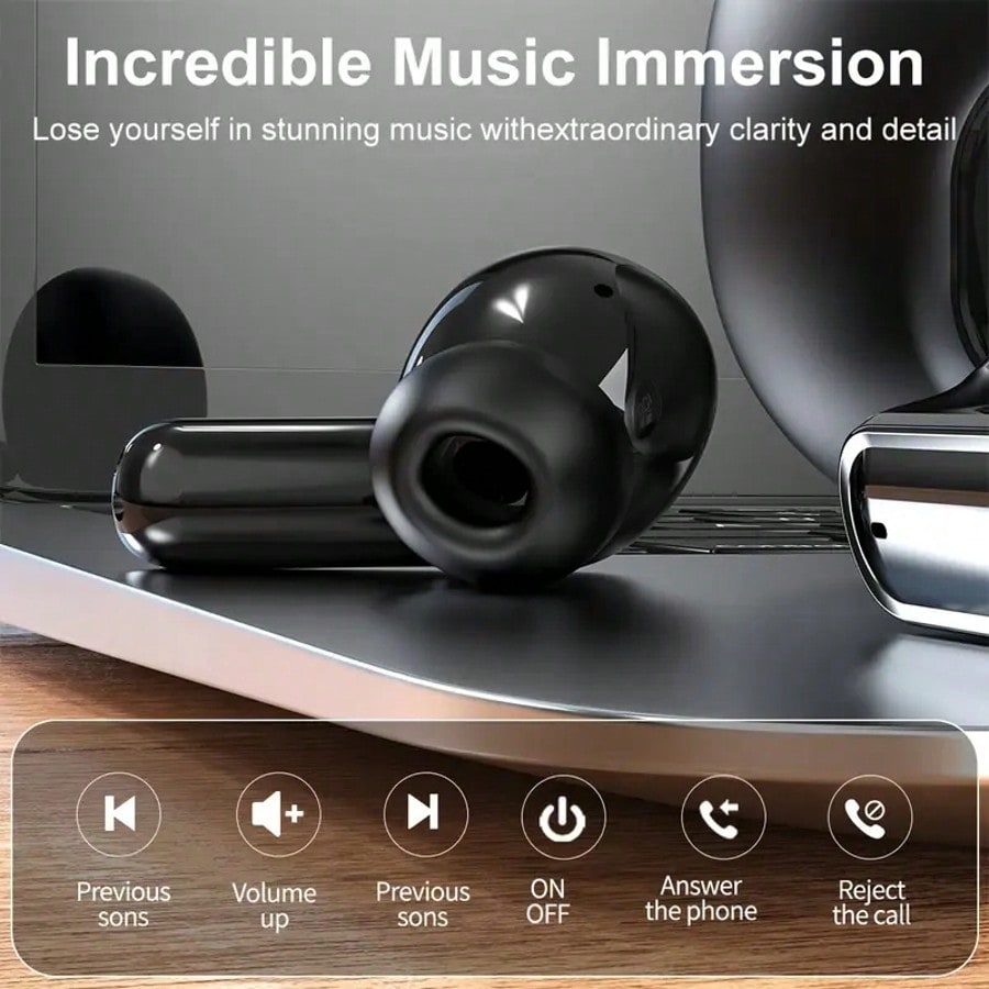 Wireless Earphones, Bluetooth  - Earbuds Charging Case บทวิจารณ์และราคา