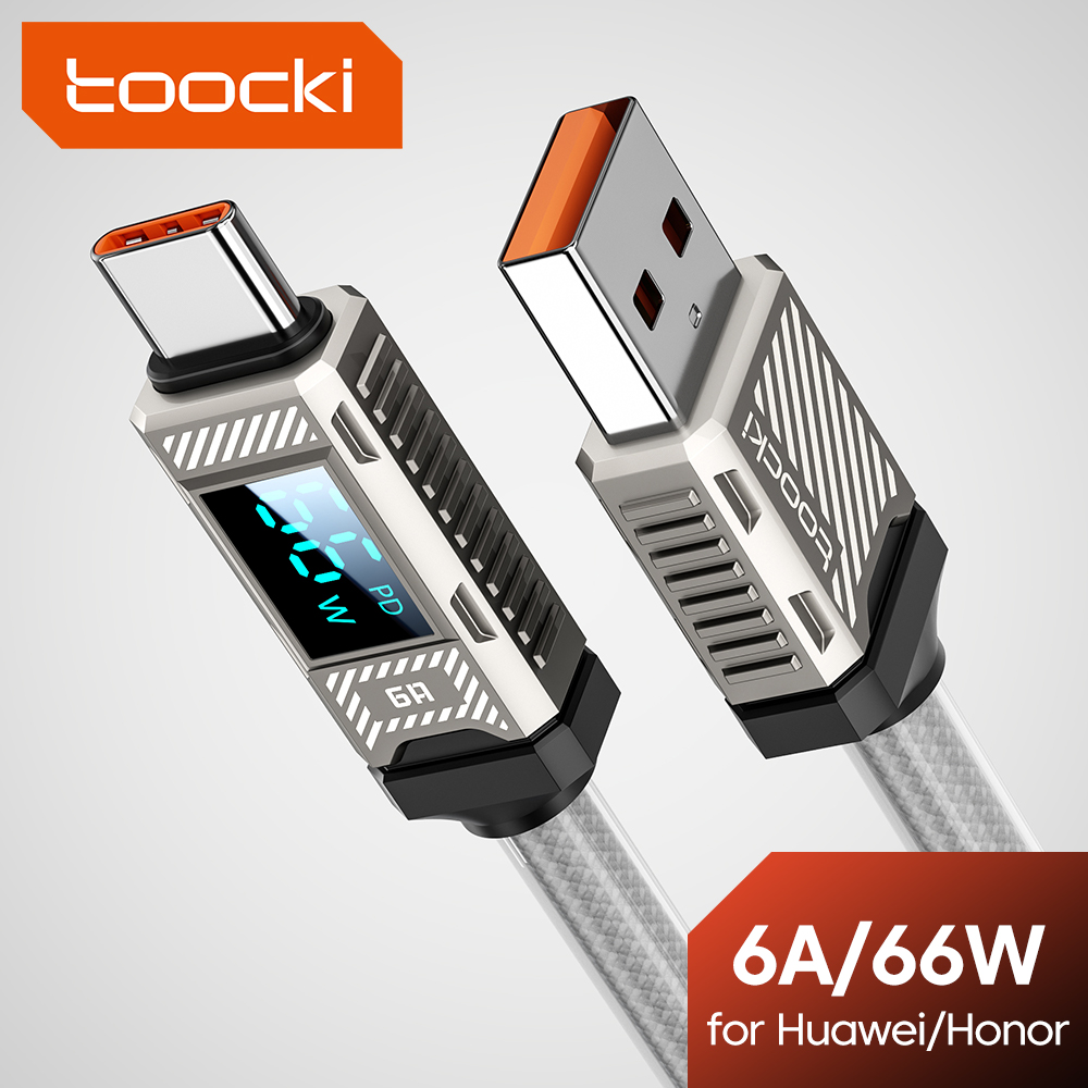 Toocki PD 66W USB C Cable 6A D - Usb C Earphone บทวิจารณ์และราคา