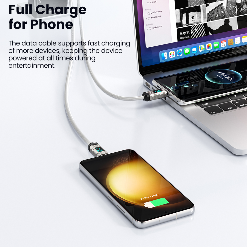 Toocki PD 66W USB C Cable 6A D - Usb C Earphone บทวิจารณ์และราคา