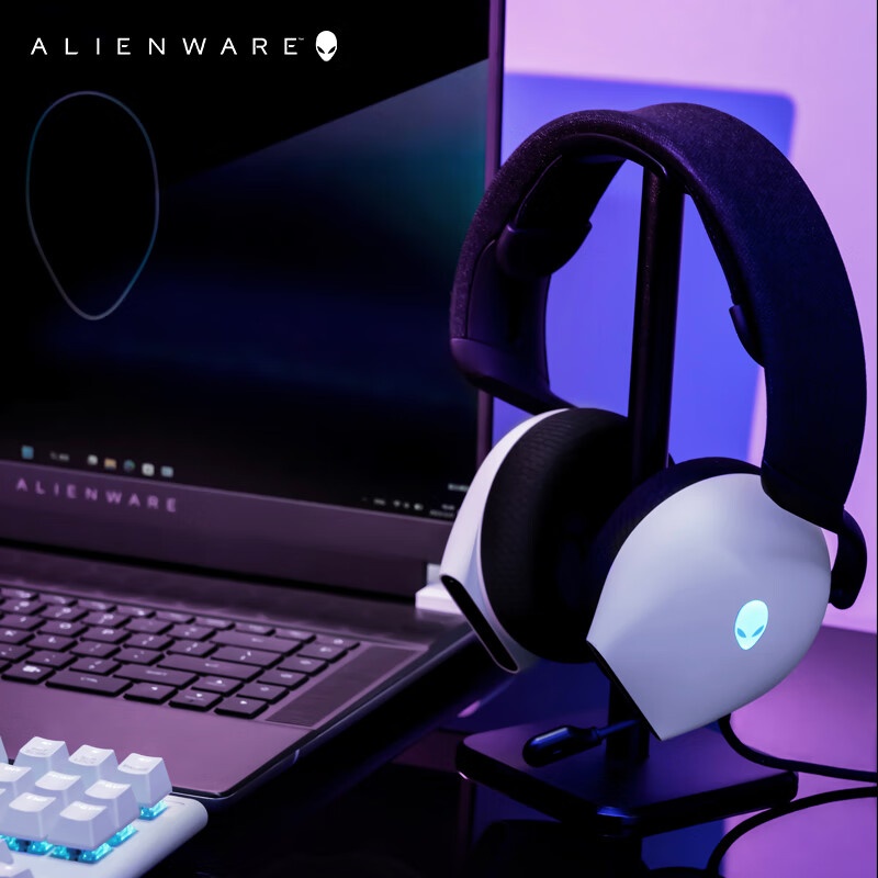 A Lienware AW520H Black/White  - Gaming Headset Rgb บทวิจารณ์และราคา