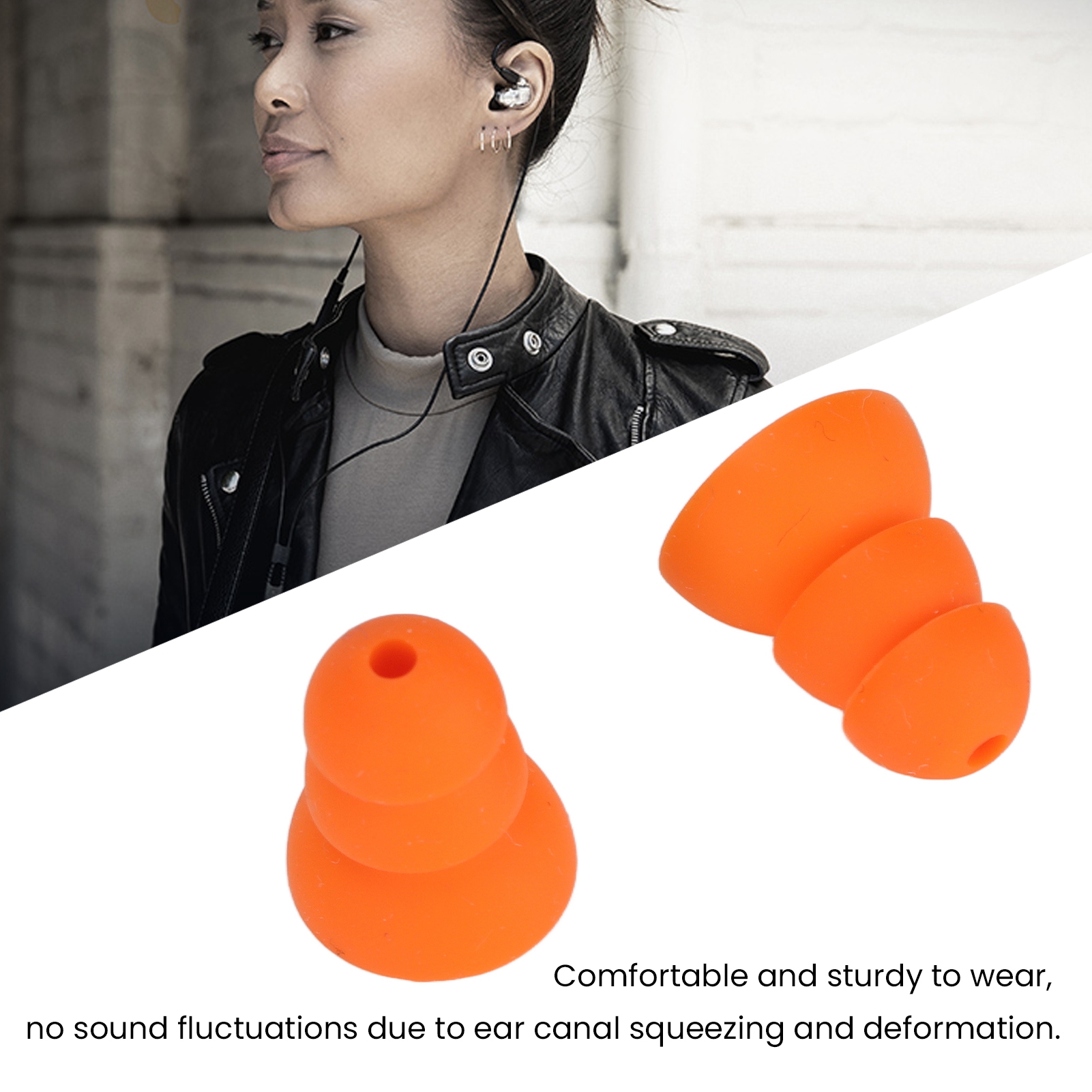 Replacement Orange Replaceable - Silicone Ear Tip Replacement บทวิจารณ์และราคา