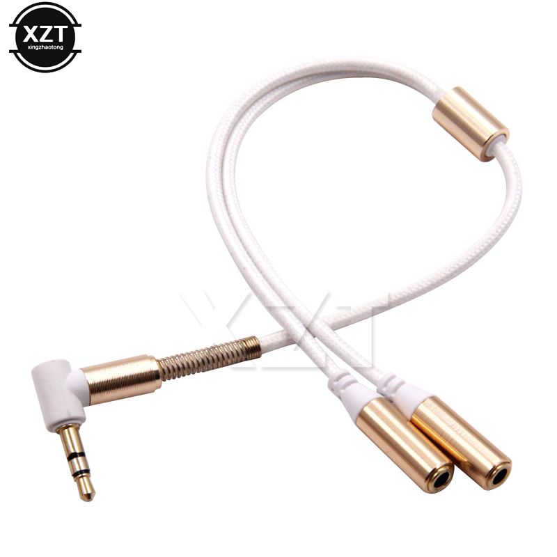 3.5mm 1 To 2 Audio Aux Y Split - Earphone Splitter Jack บทวิจารณ์และราคา