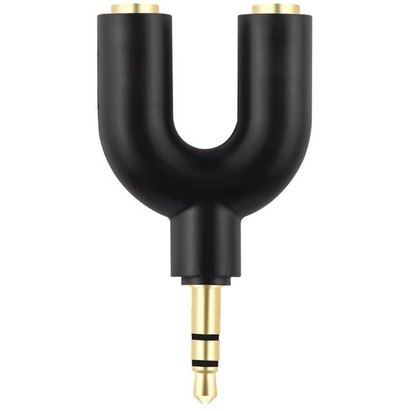 U Type Adapter Y Shape 3.5mm S - Earphone Splitter Jack บทวิจารณ์และราคา