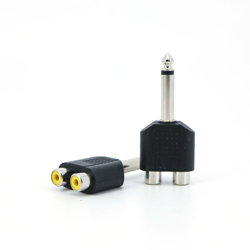 6.35mm 6.5 Audio Mono Stereo 1 - Audio Splitter Y บทวิจารณ์และราคา