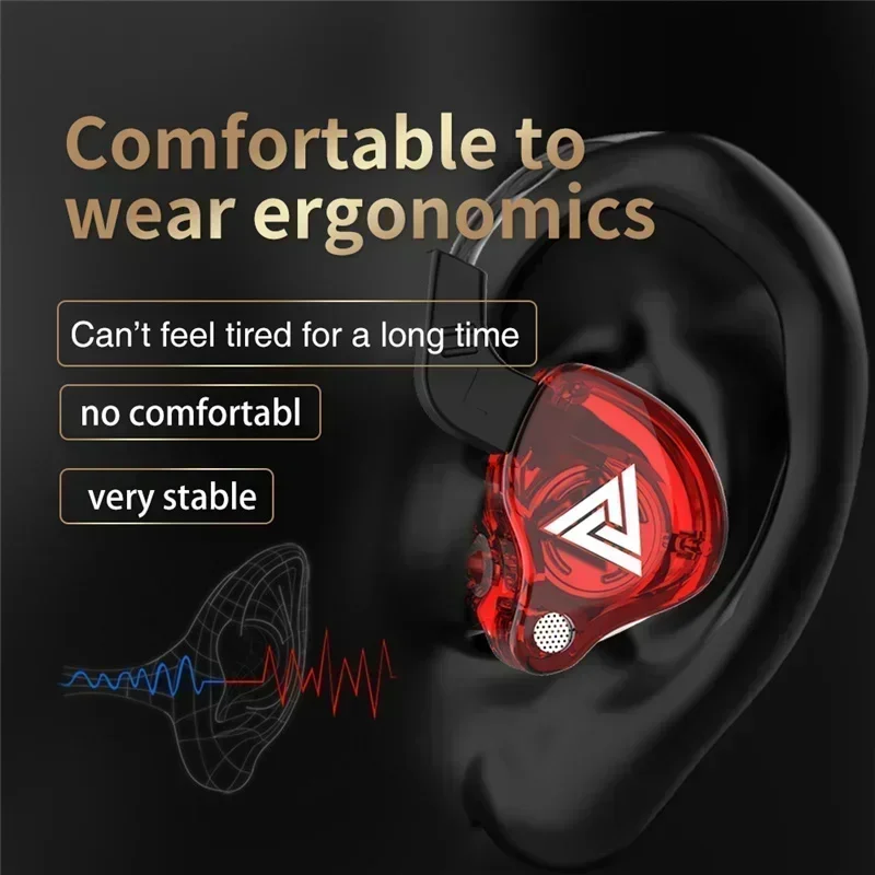 New QKZ AK6 In Ear Earphone 6  - Wired Earphone Mic บทวิจารณ์และราคา
