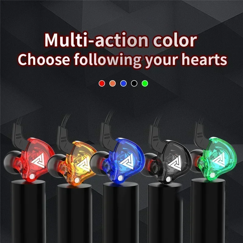 New QKZ AK6 In Ear Earphone 6  - Wired Earphone Mic บทวิจารณ์และราคา