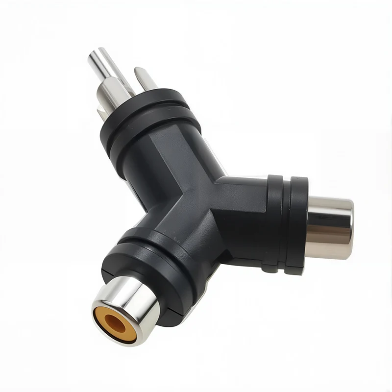 5pcs RCA Jack Female To Male P - Audio Splitter Y บทวิจารณ์และราคา