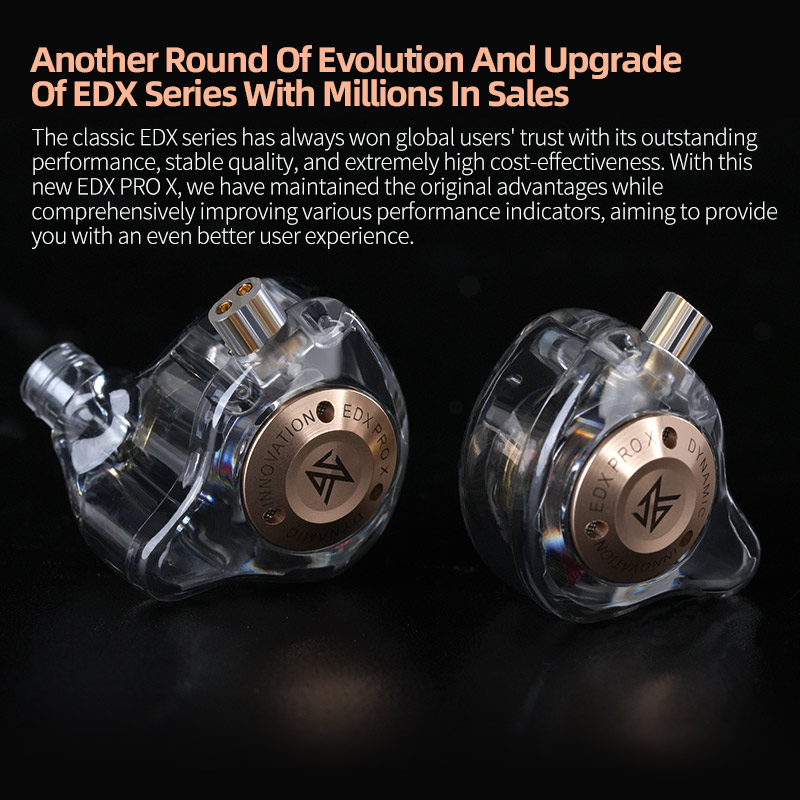 KZ EDX Pro X dynamic driving h - Sports Earphone Hook บทวิจารณ์และราคา