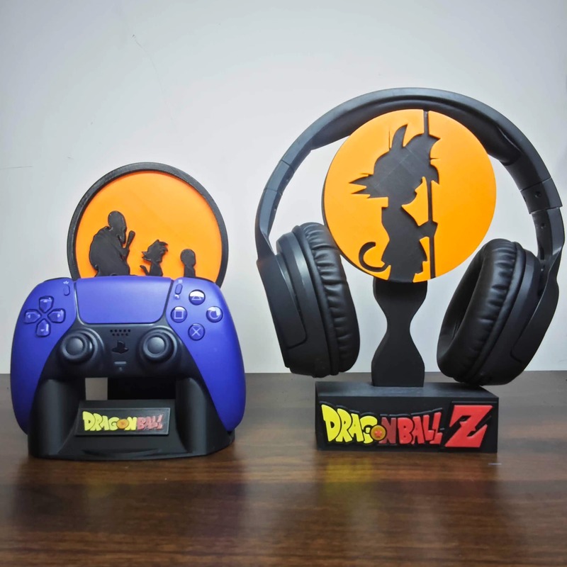 Anime Dragon Ball Z Figure Gok - Headphone Stand Desk บทวิจารณ์และราคา