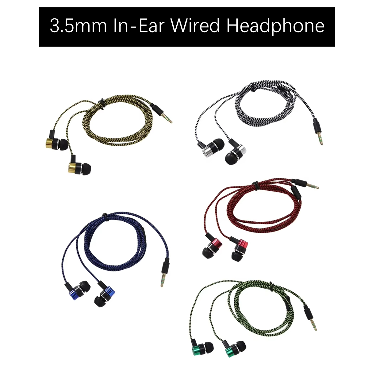 Miwayer 3.5mm Wired In-Ear Ear - Audiophile Headphone Wired บทวิจารณ์และราคา