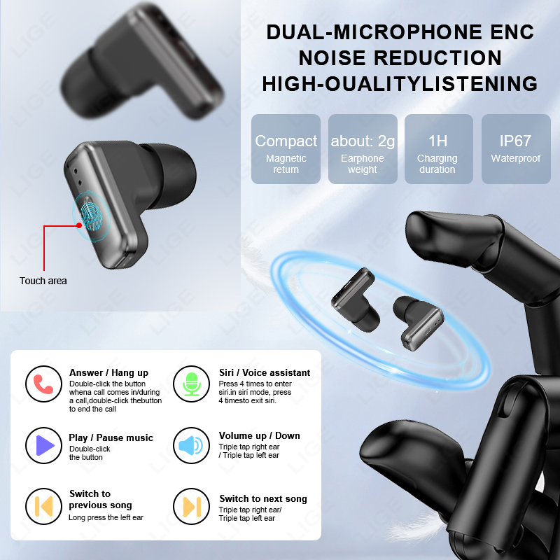 New Smart Watch BT Call Wirele - Wireless Earbuds Tws บทวิจารณ์และราคา