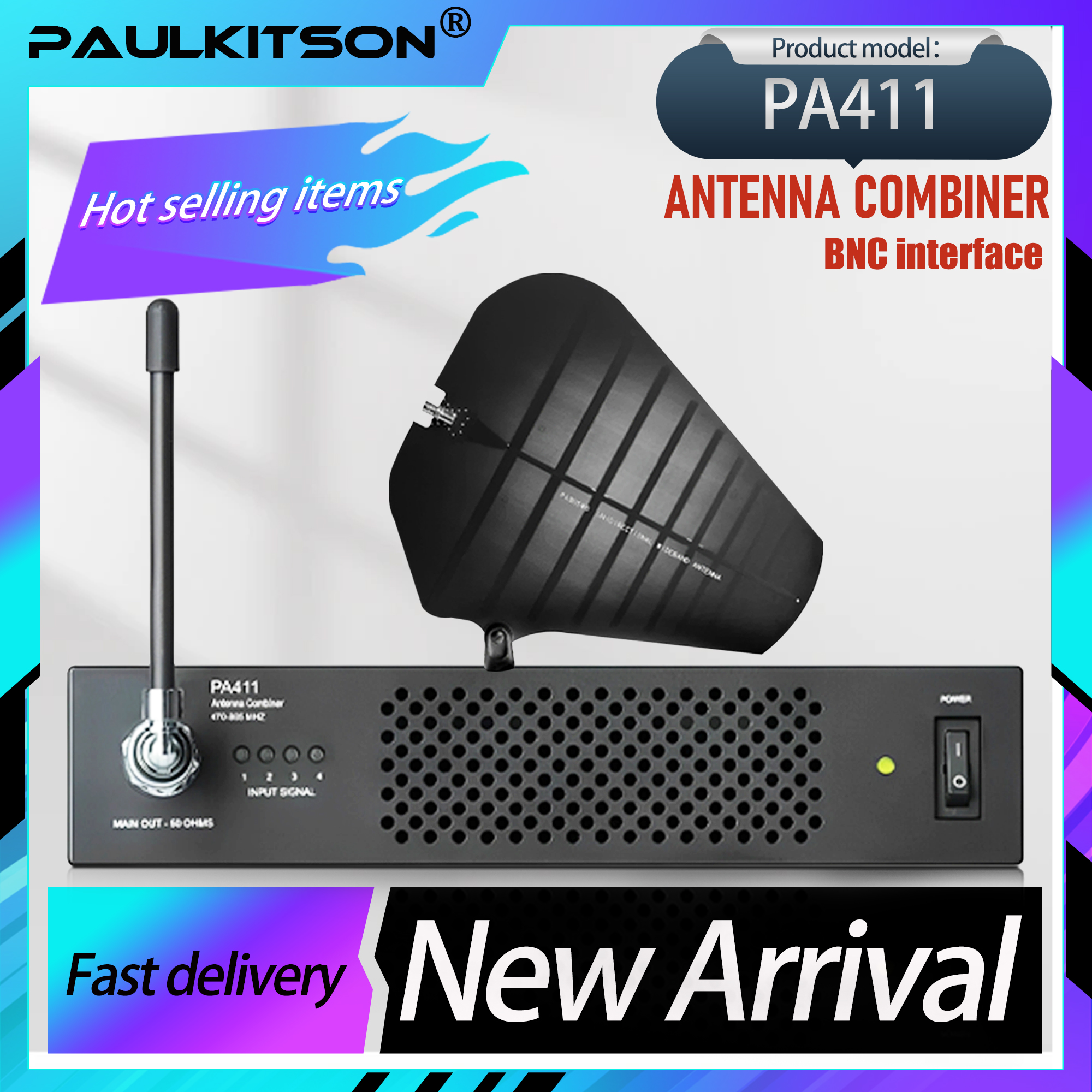 Paulkitson PA411 Antenna Combi - In Ear Monitor Iem บทวิจารณ์และราคา