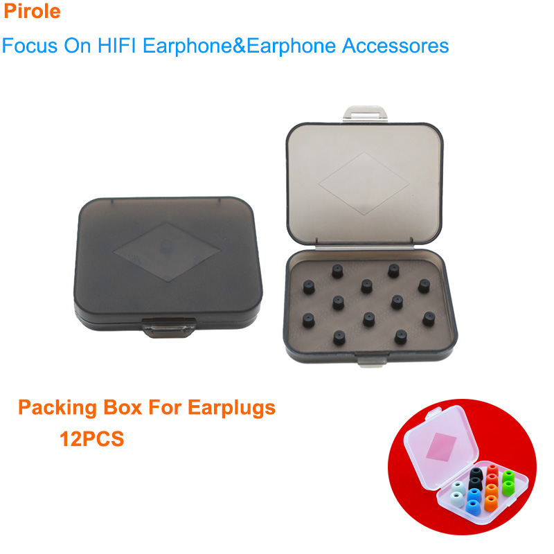 Eartips Plastic Box Earplugs P - Earphone Foam Tip บทวิจารณ์และราคา
