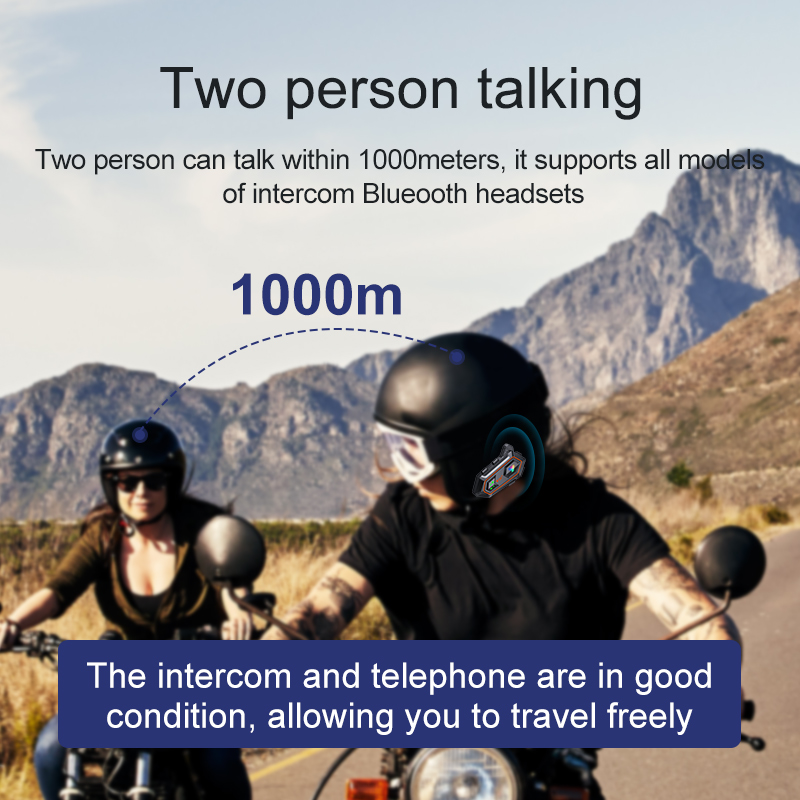 Y20 2X Motorcycle Helmet Inter - Bluetooth Headset On Ear บทวิจารณ์และราคา