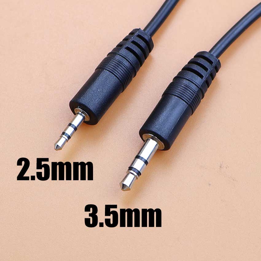 1pcs 2.5mm 3.5mm Mono Stereo A - Audiophile Headphone Wired บทวิจารณ์และราคา
