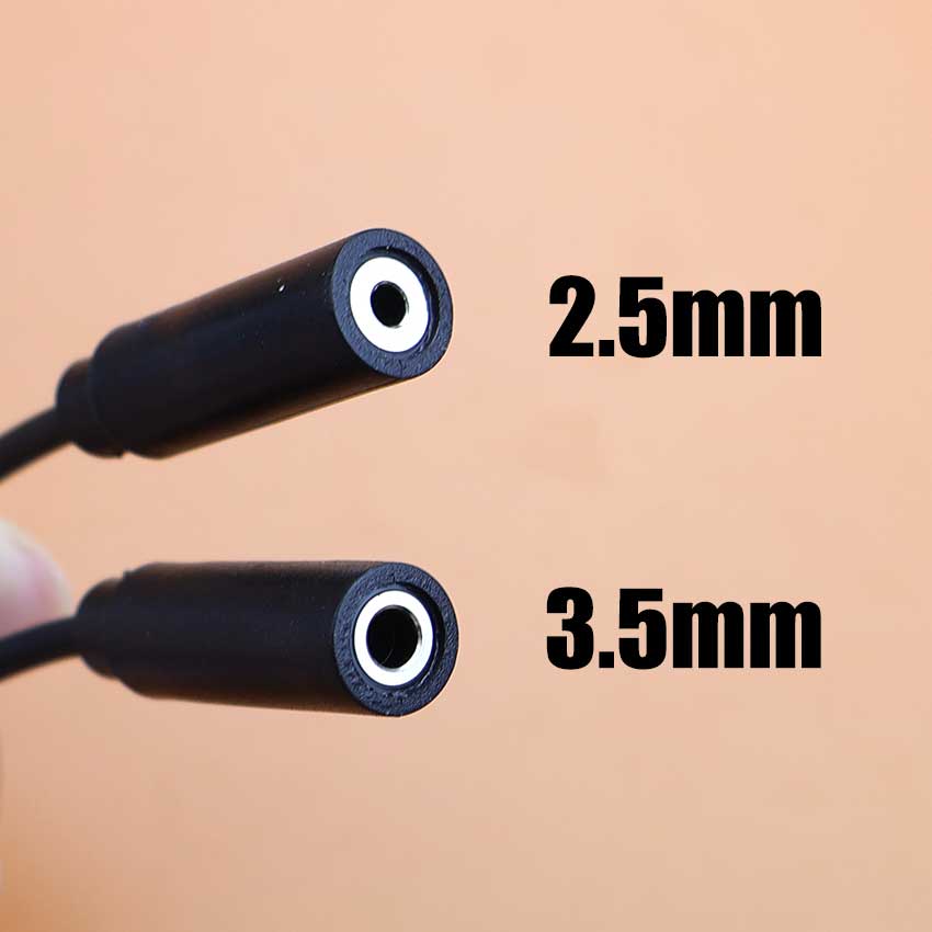 1pcs 2.5mm 3.5mm Mono Stereo A - Audiophile Headphone Wired บทวิจารณ์และราคา
