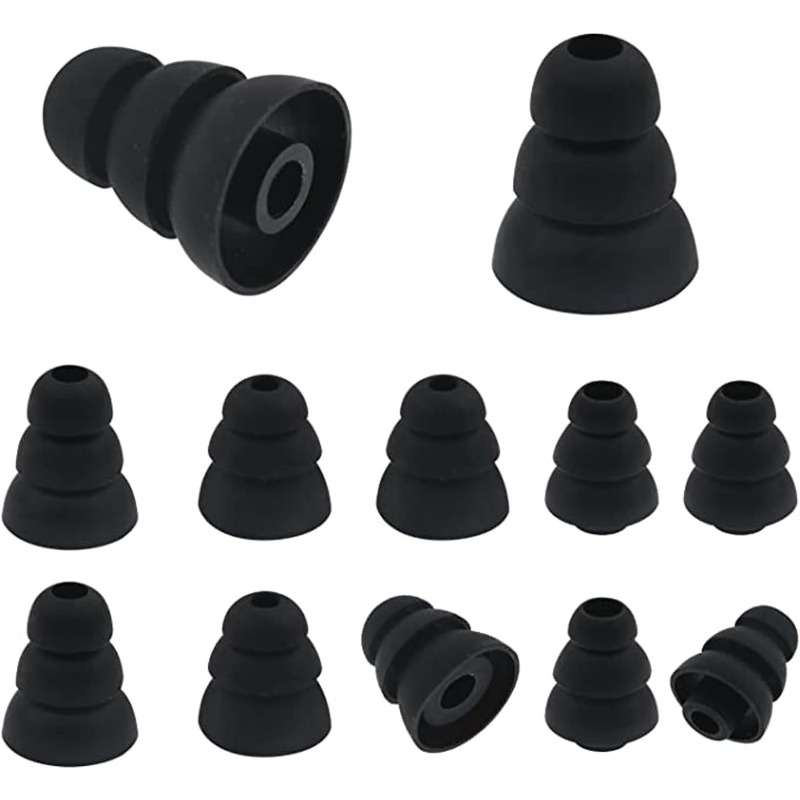 For 6pcs S/M/L Size Noise Isol - Silicone Ear Tip Replacement บทวิจารณ์และราคา