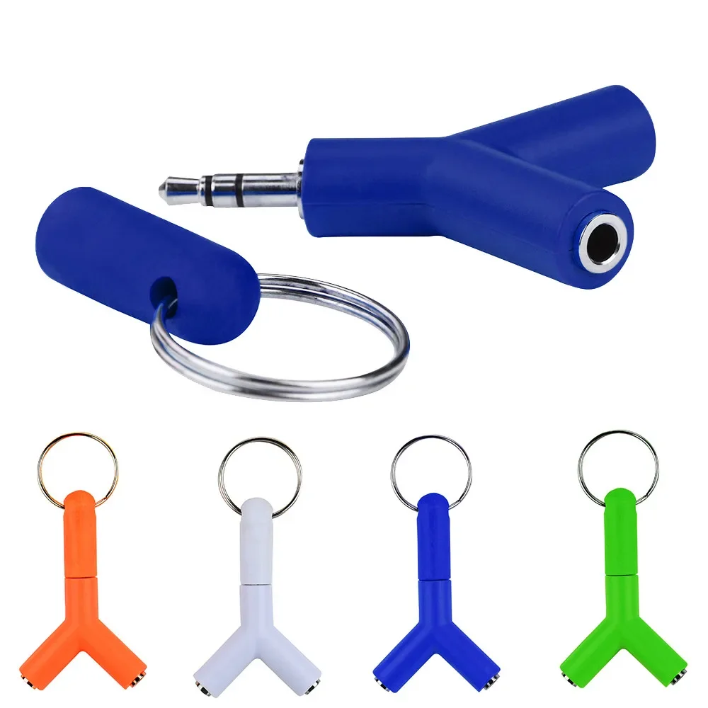 Audio Splitter Y Jack Male to  - Earphone Splitter Jack บทวิจารณ์และราคา