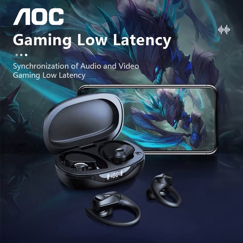 Choice AOC Sports Headset Wire - Wired Earphone Mic บทวิจารณ์และราคา