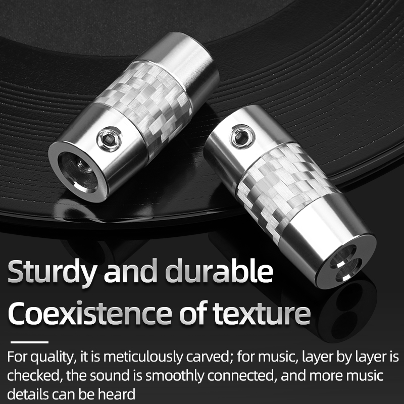 4pcs Carbon Fiber Y Splitter A - Audio Splitter Y บทวิจารณ์และราคา