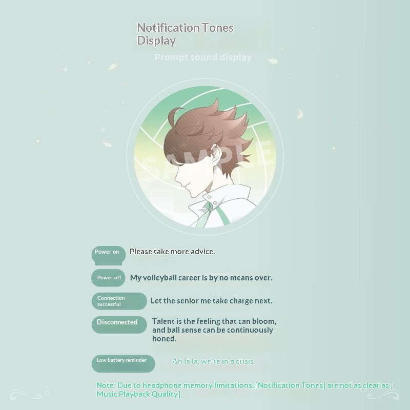 Oikawa Tooru Haikyuu  Wireless - Noise Cancelling Headphone บทวิจารณ์และราคา