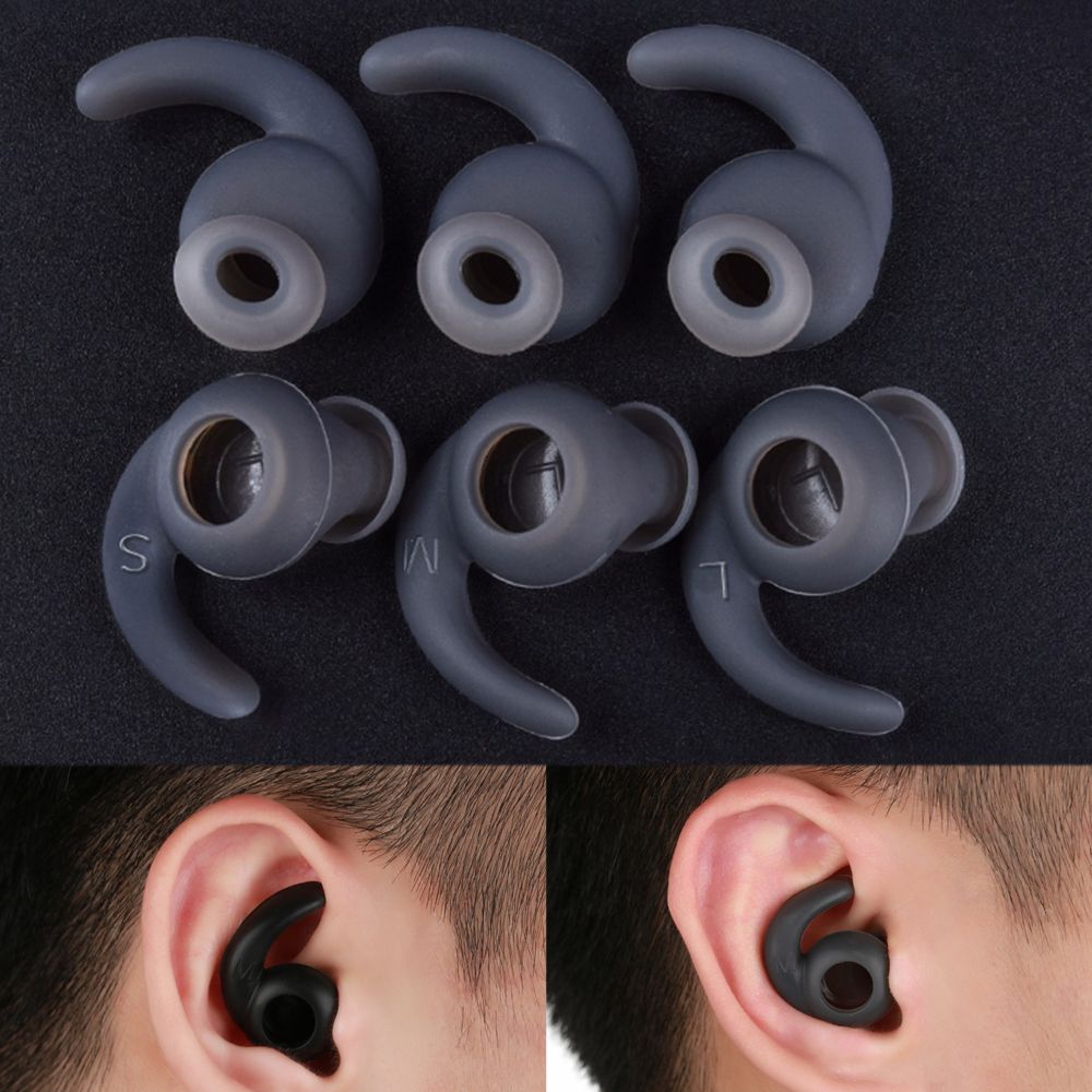 3 Pairs S/M/L In-ear Sports He - Sports Earphone Hook บทวิจารณ์และราคา