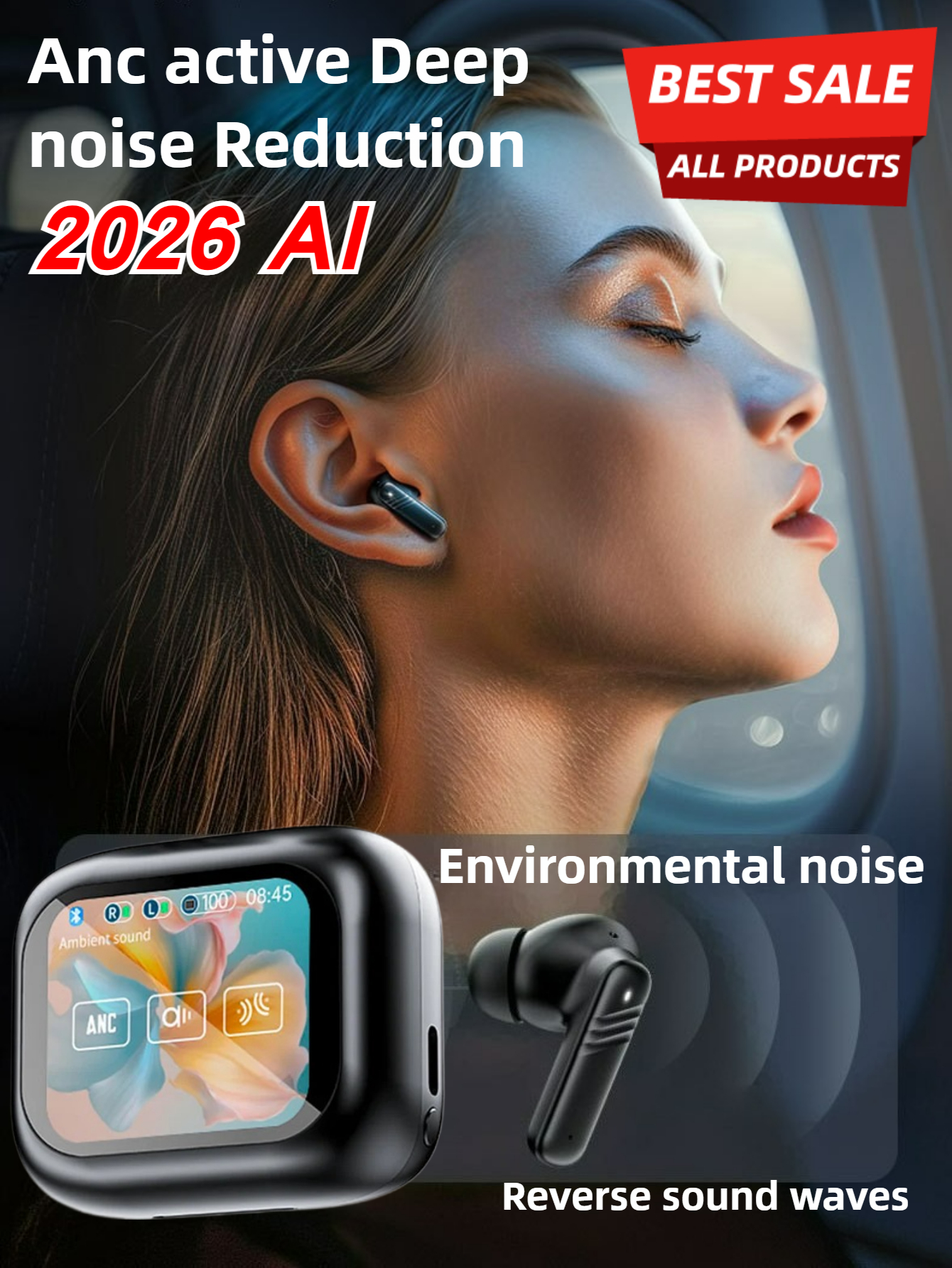2026 NEW Professional ANC Earb - Noise Cancelling Headphone บทวิจารณ์และราคา