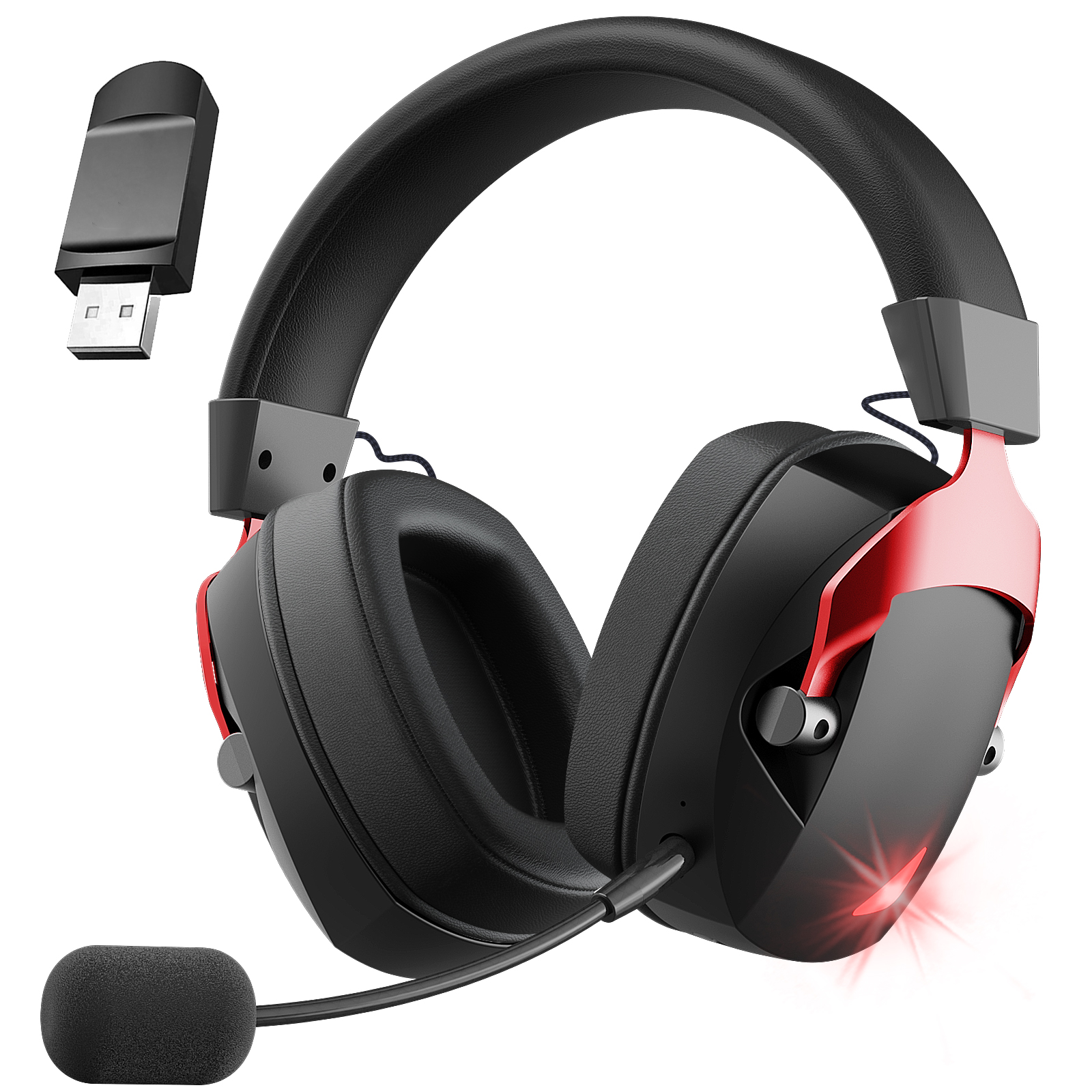 Wireless Gaming Headset with D - Gaming Headset Rgb บทวิจารณ์และราคา