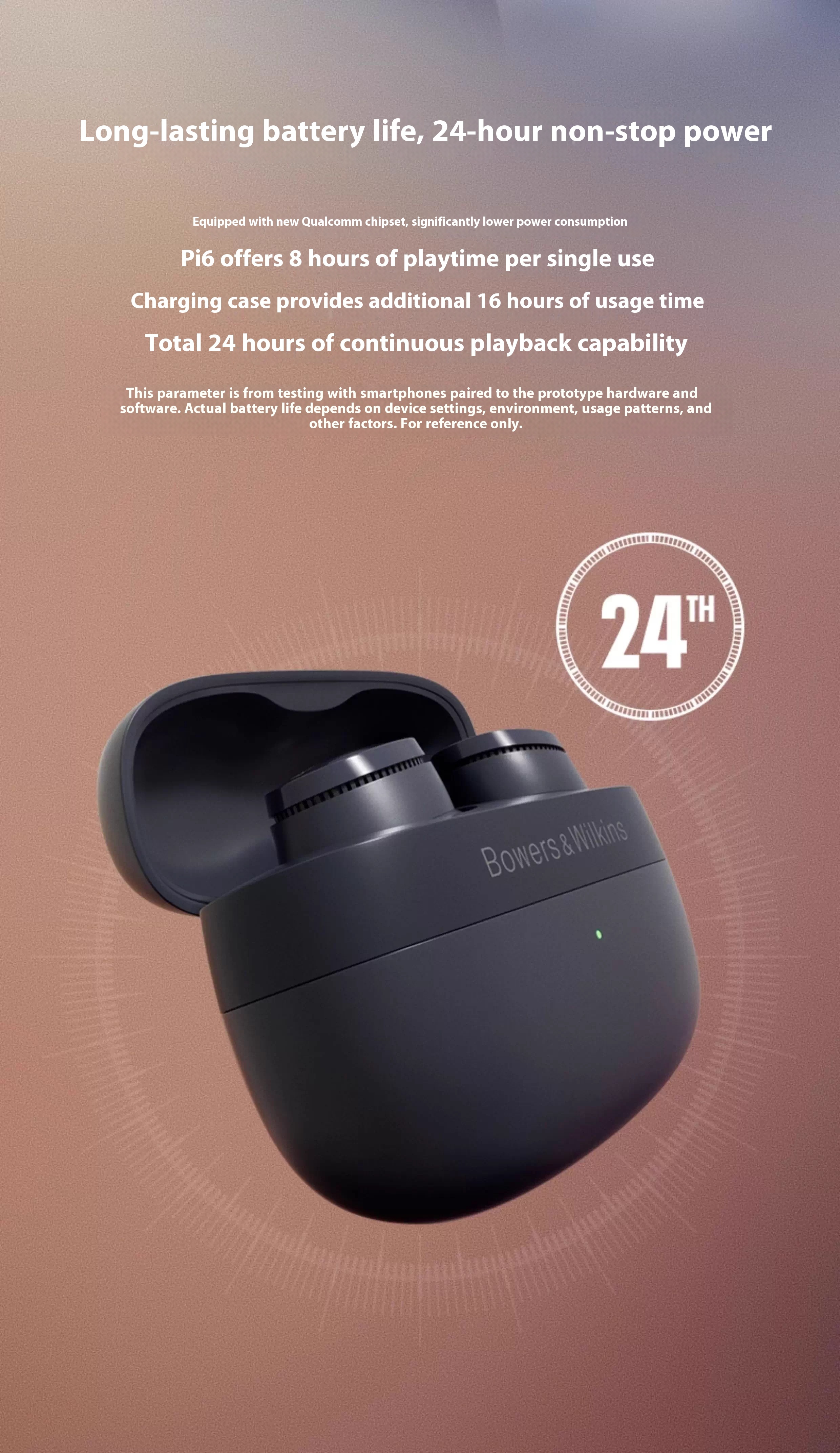 Genuine B&W Pi6 Wireless Bluet - Noise Cancelling Headphone บทวิจารณ์และราคา