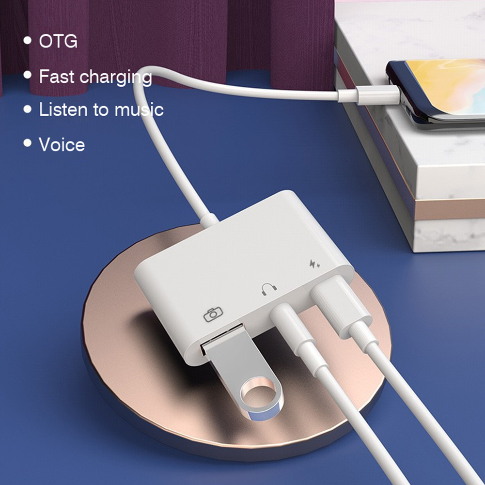 3 in 1 Type C to 3.5mm Jack Ea - Earphone Splitter Jack บทวิจารณ์และราคา