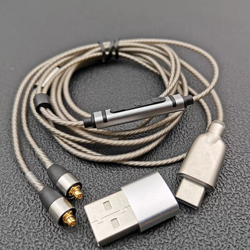 MMCX Plug Type-C Silver Plated - Wired Earphone Mic บทวิจารณ์และราคา
