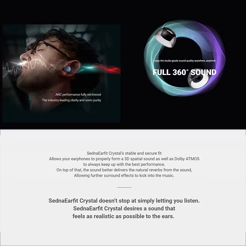 AZLA SednaEarfit Crystal Earti - Wireless Earbuds Tws บทวิจารณ์และราคา