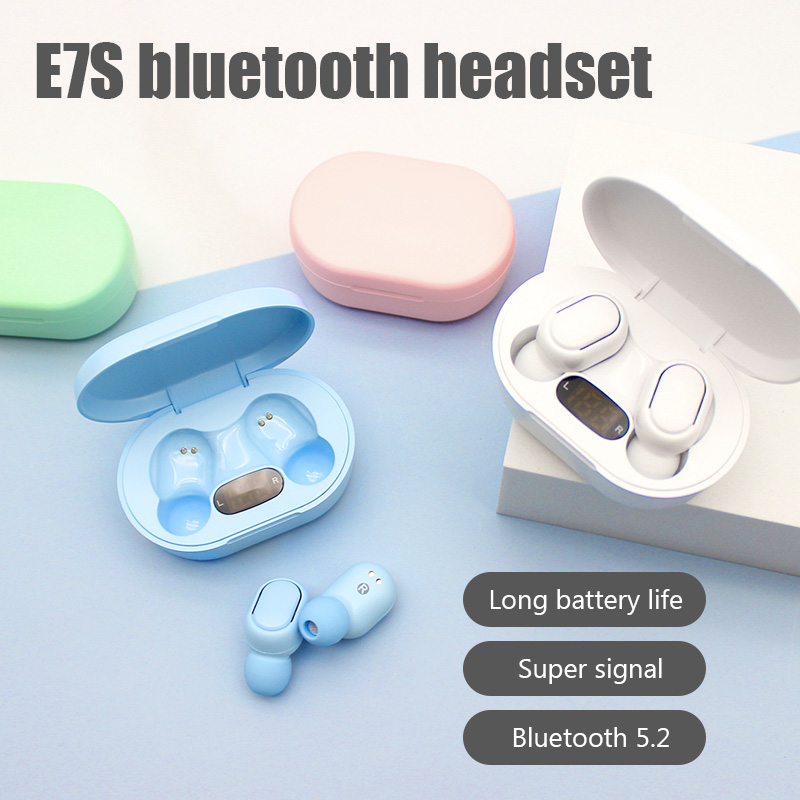 E7S TWS Fone Bluetooth Earphon - Bluetooth Headset On Ear บทวิจารณ์และราคา