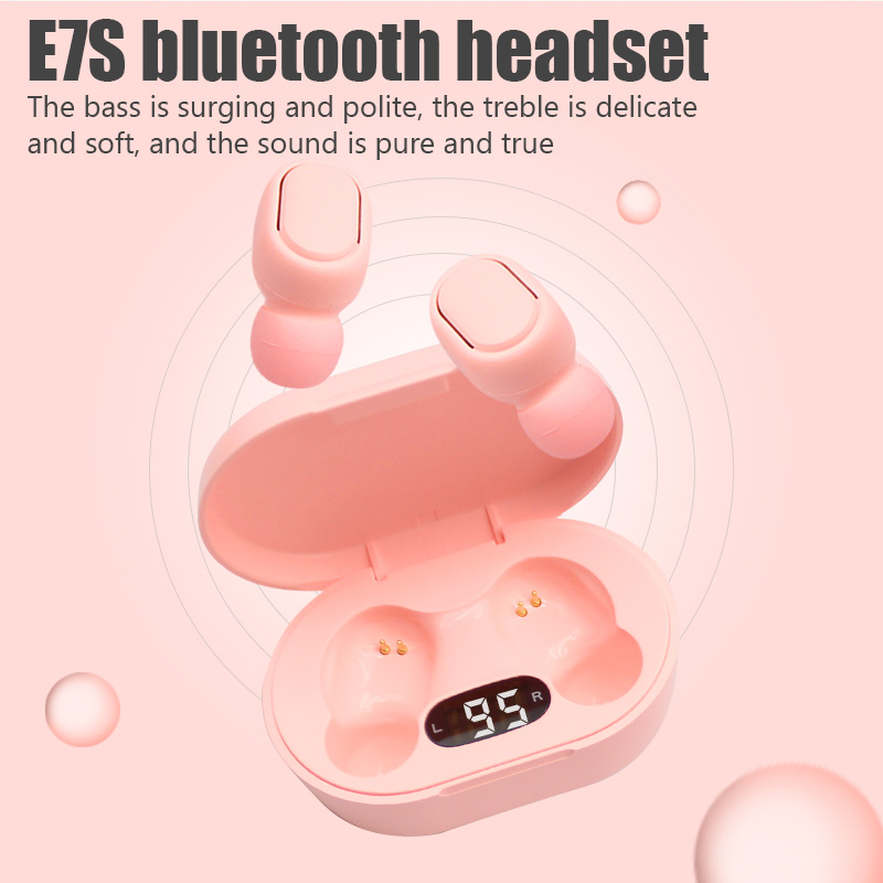 E7S TWS Fone Bluetooth Earphon - Bluetooth Headset On Ear บทวิจารณ์และราคา