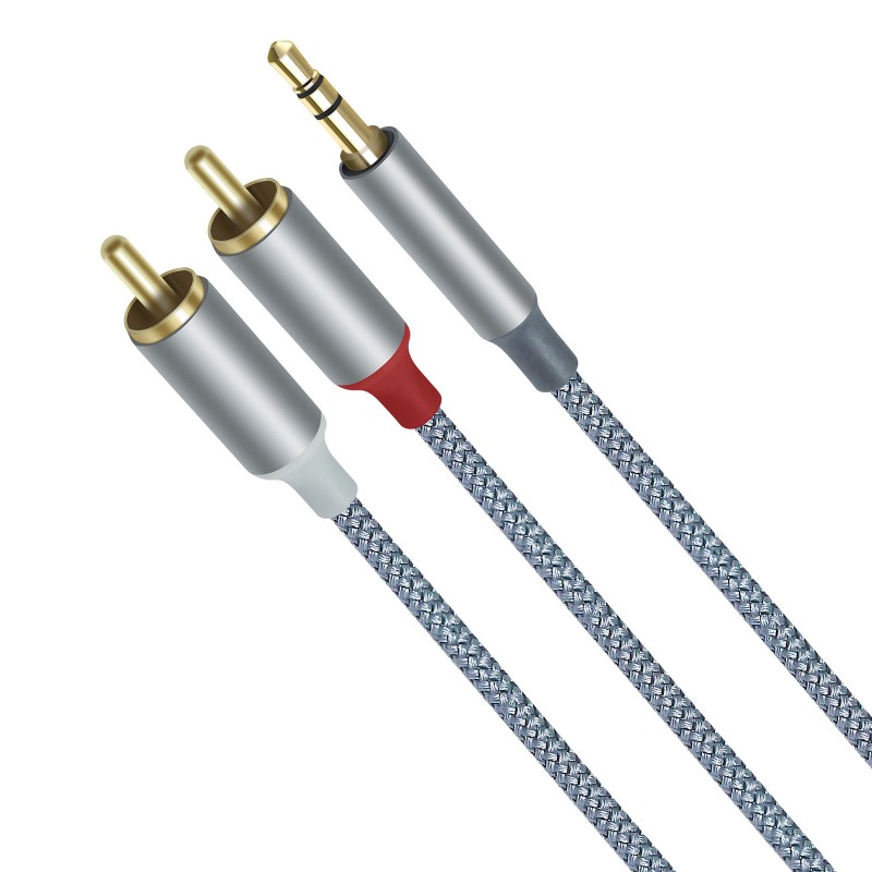 3PCS Hifi Y Splitter Adapter A - Audio Splitter Y บทวิจารณ์และราคา