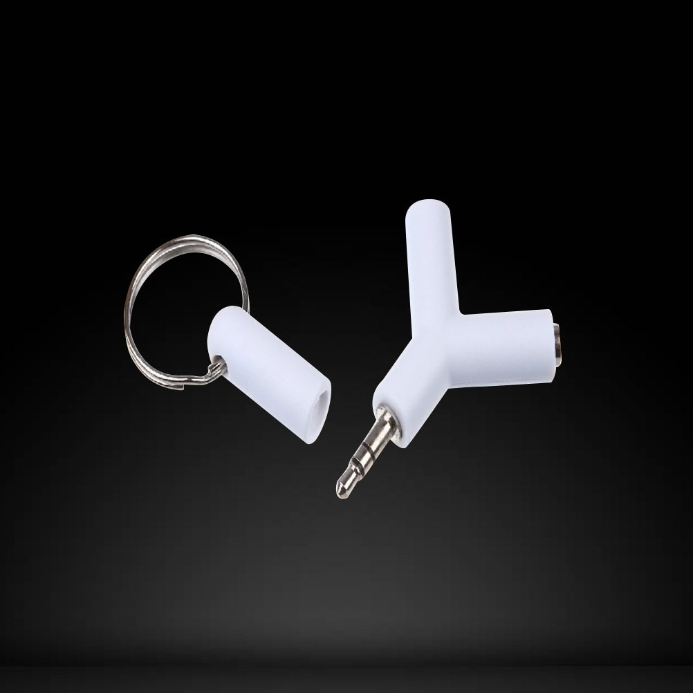3.5mm Earphone Splitter Adapte - Earphone Splitter Jack บทวิจารณ์และราคา
