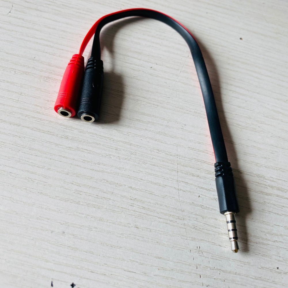 1 Male To 2 Female 3.5 Jack Au - Earphone Splitter Jack บทวิจารณ์และราคา
